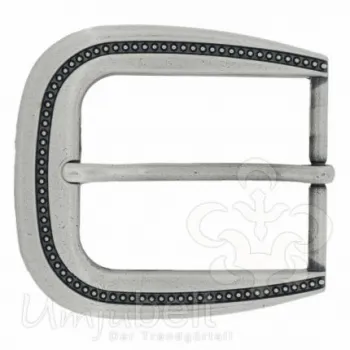 Design Belt Buckle Sahara silver from Umjubelt